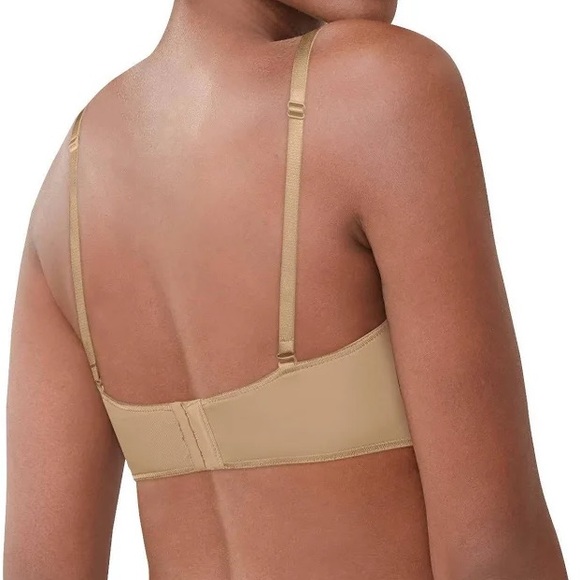 Lilyette By BALI convertible/ Strapless Bra Size 38 DD Nude - Picture 3 of 5